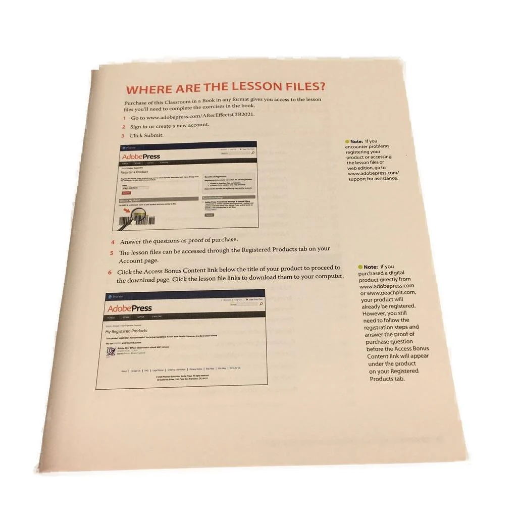 Adobe After Effects 2021 Release Classroom Guide Paperback Book Brie Gyncild NEW - Image 4