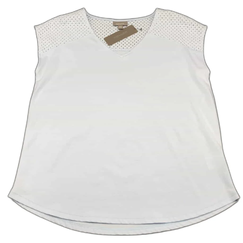 Brand NEW Sussan Cotton Babby Blue Soft Summer Top Sleeveless Size XS