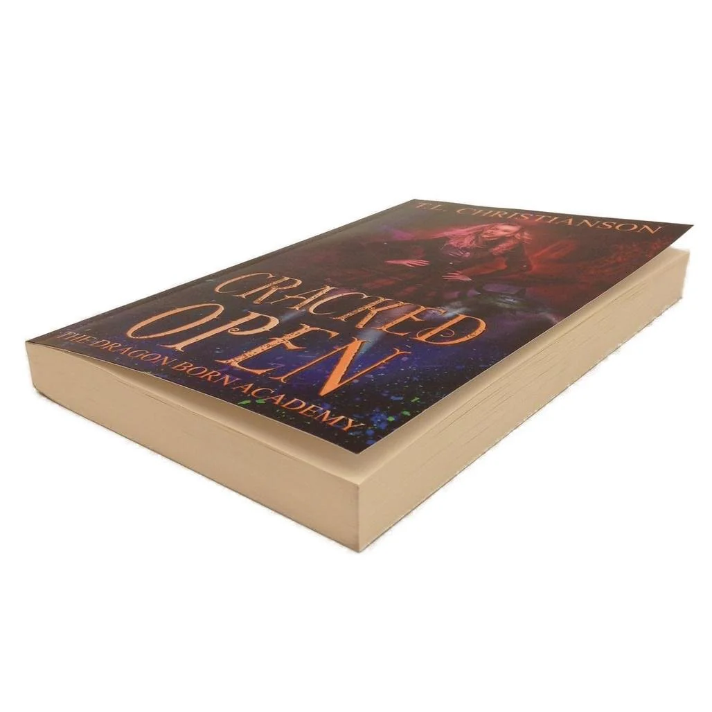 Cracked Open The Dragon Born Academy Paperback Novel by T.L. Christianson NEW - Image 6