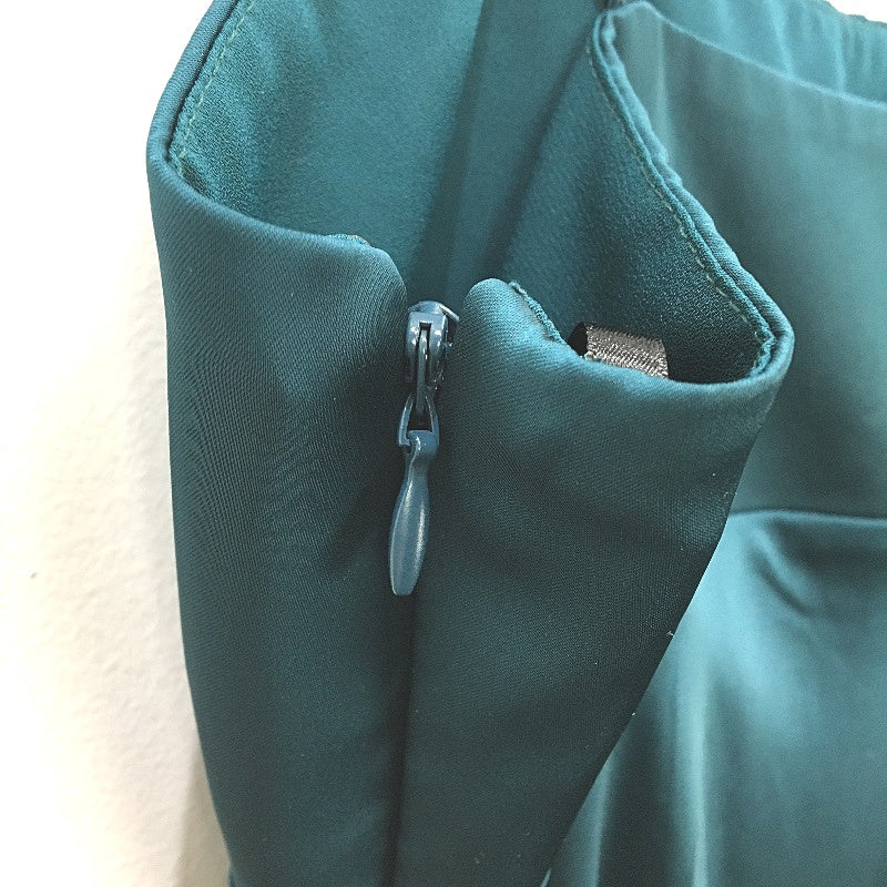 Forever New Christina Strappy Split Green Midi Dress Ladies Size AU 12 NEW - Image 3