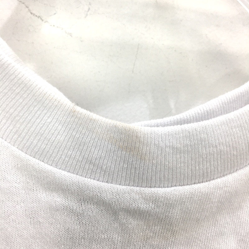 Stussy White 100% Cotton International Slim Crop Tee Ladies Size 8 NEW - Image 4