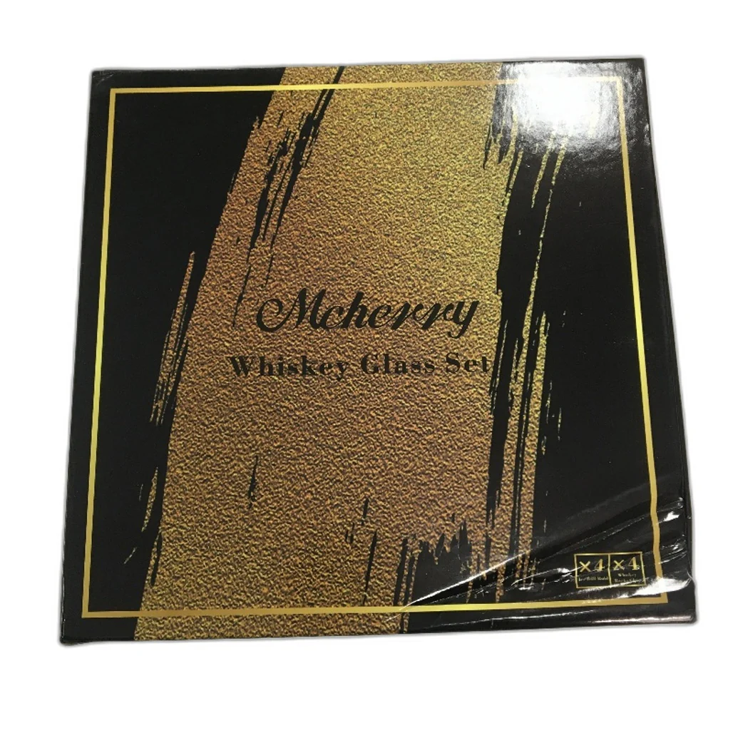 MCHERRY 4 Pack Old Fashioned Whiskey Glasses with Spherical Iceball Molds NEW - Image 5