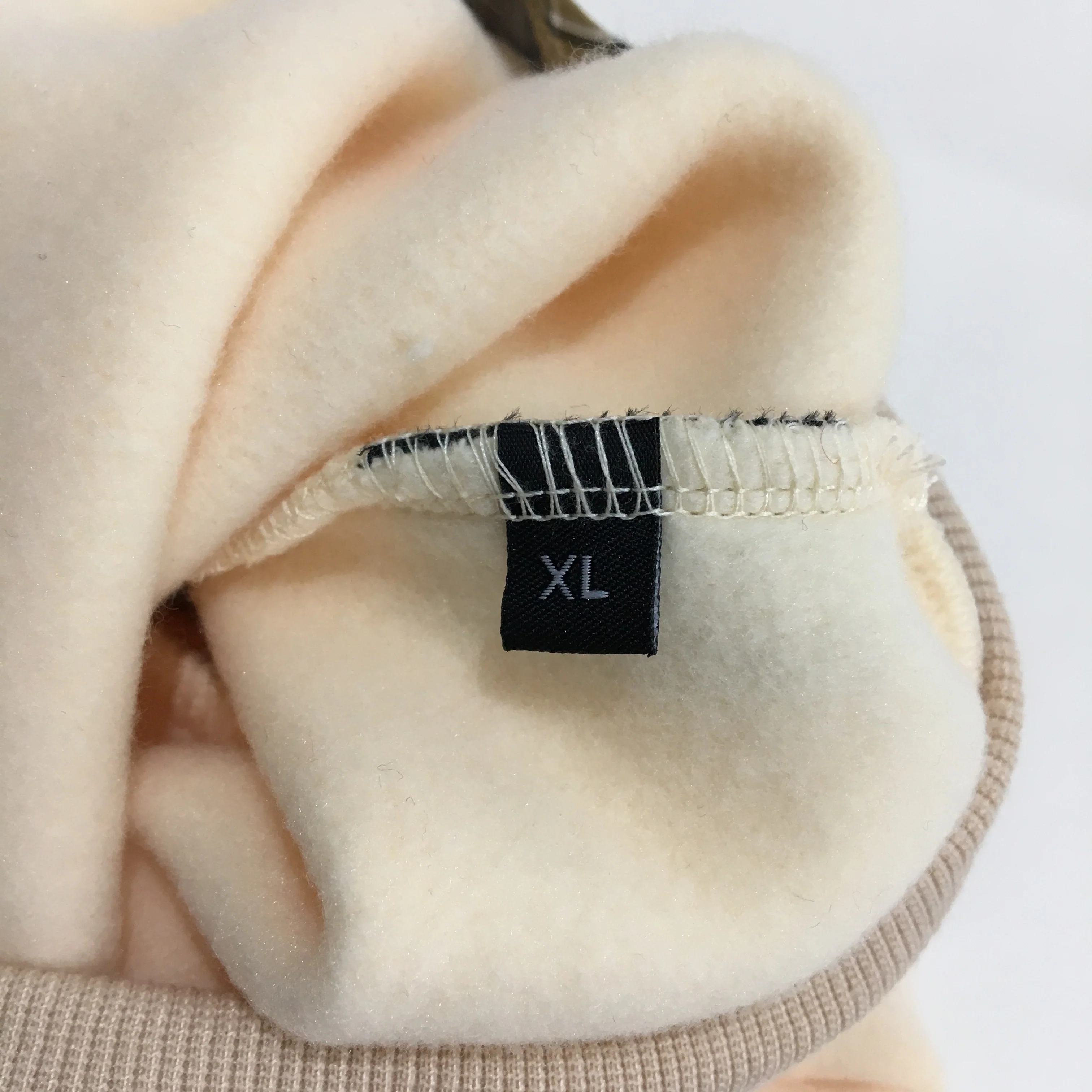 Milo & Mink Beige & Brown Collared Check Doggy Pullover Sweater Jumper Size S - Image 4