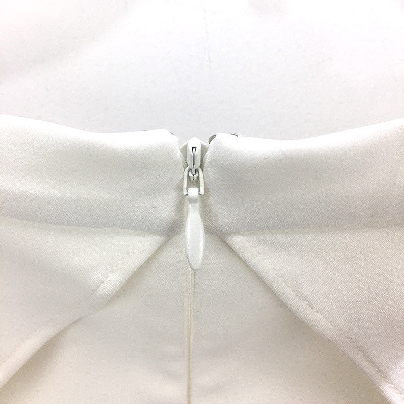Forever New Off Shoulder Belted Bodycon White Midi Dress Ladies Size AU 8 NEW - Image 3