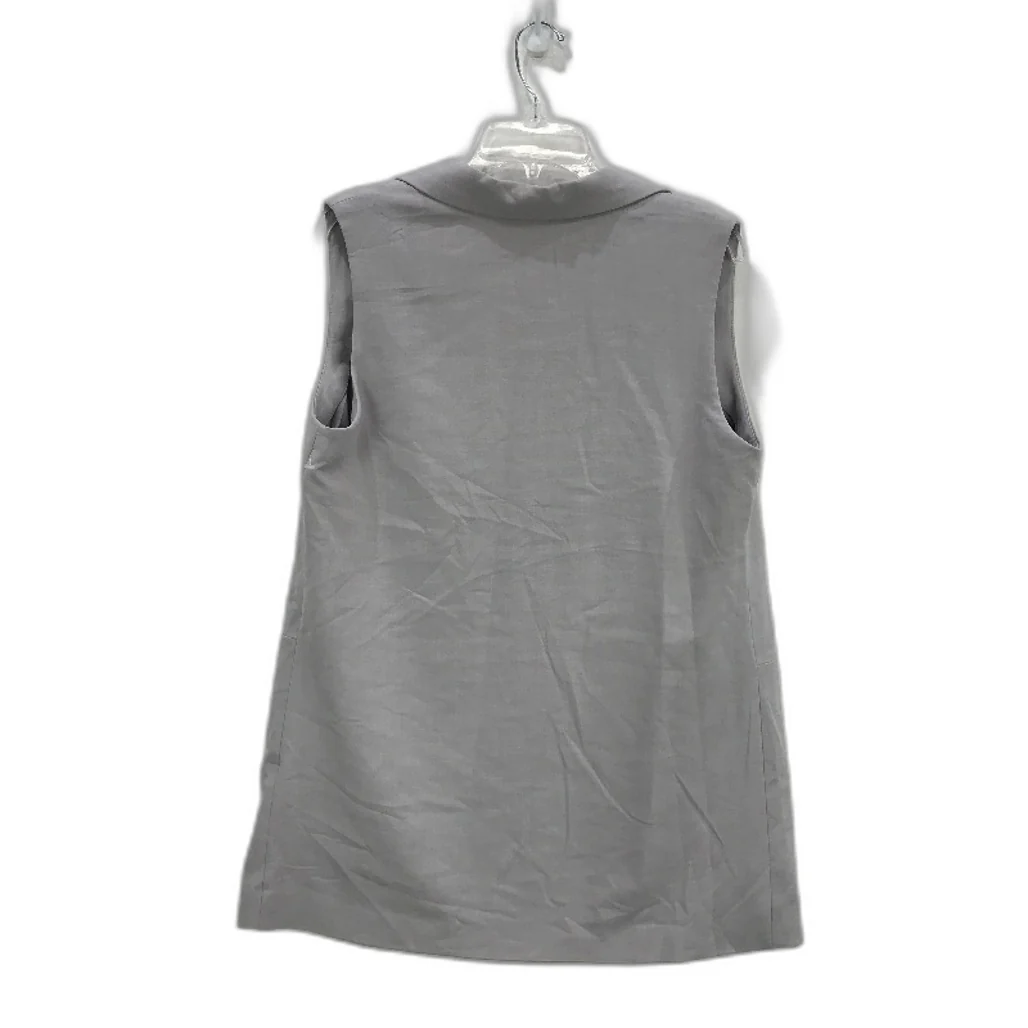 Jeanswest Pauline Sleeveless Pearl Grey Marl Jacket Ladies Size 12 NEW - Image 2