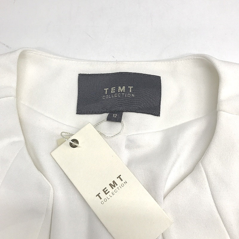 Temt Cream Soft Lined Casual Outer Short Jacket Ladies Size 12 NEW - Image 3