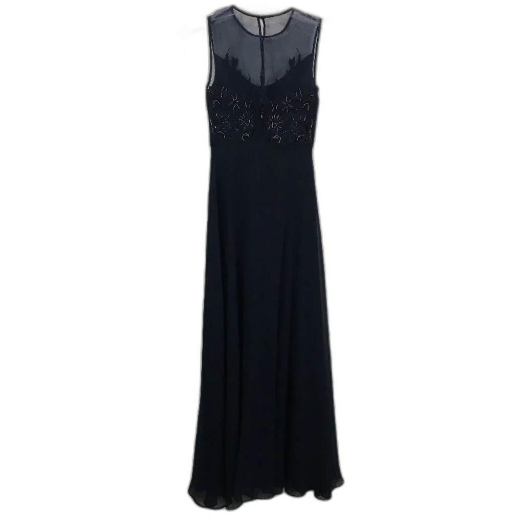 Forever New Ever After Carissa Lace Bodice Navy Maxi Dress Ladies Size AU 4 NEW - Image 2