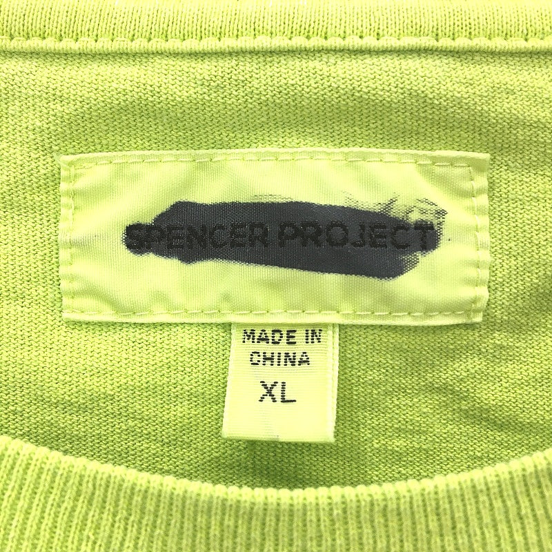 Spencer Project Lime Green 100% Cotton Classic Style T-Shirt Mens Size XL NEW - Image 4