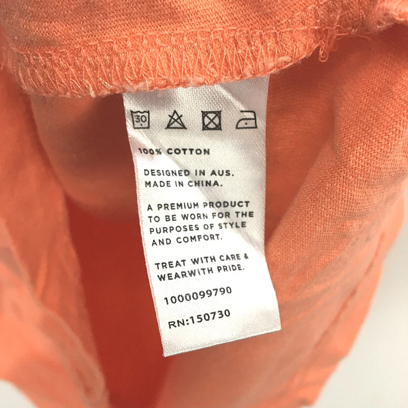 Spencer Project Orange Fade 100% Cotton Classic Style T-Shirt Mens Size S NEW - Image 4