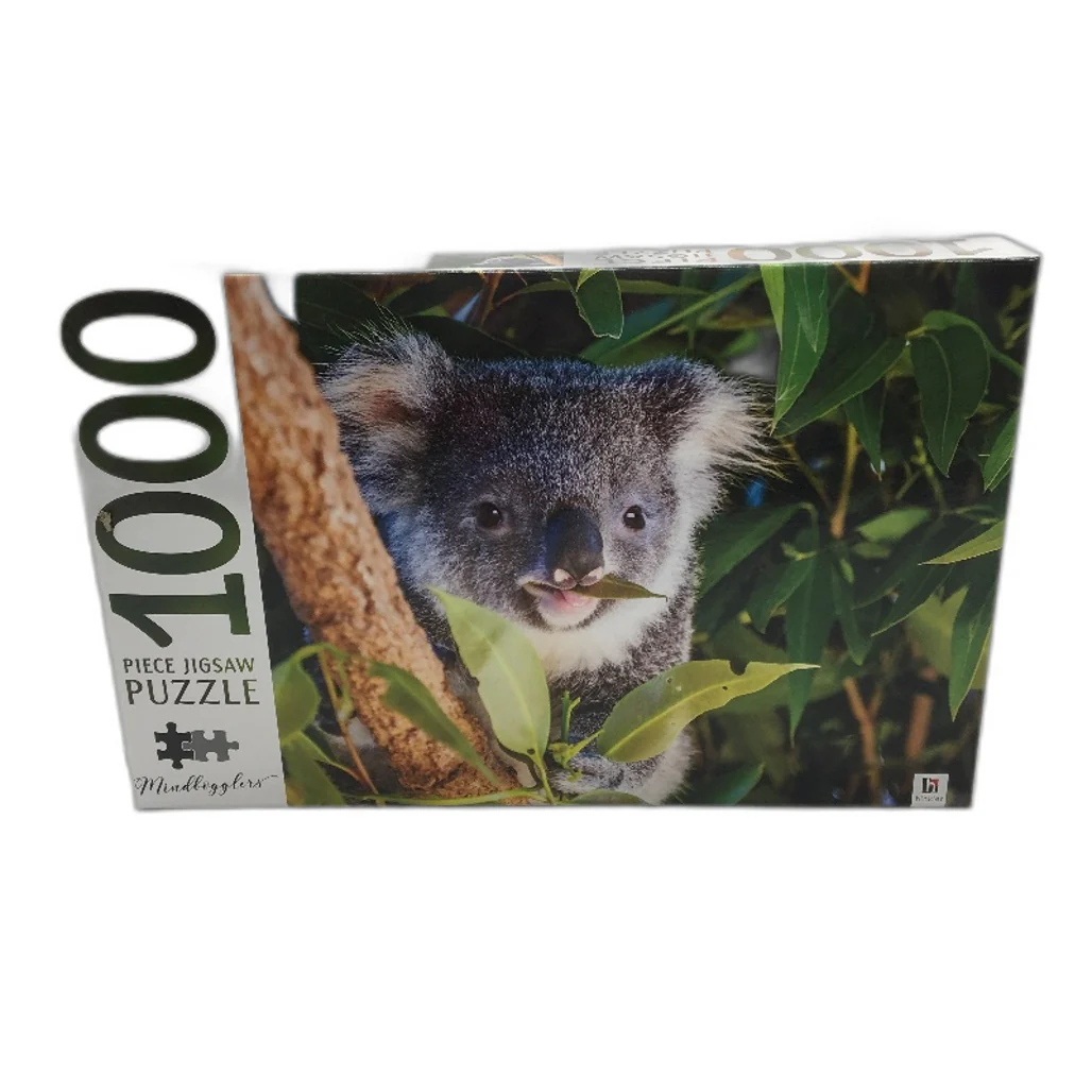 Hinkler Minbogglers Australian Koala Premium 1000 Piece Jigsaw Puzzle NEW