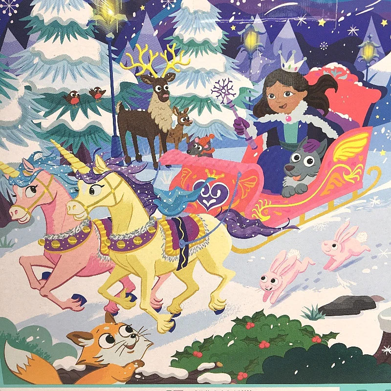 Hinkler Childrens Fairytale The Snow Princess 45 Piece Jigsaw Puzzle Ages 3+ NEW - Image 3