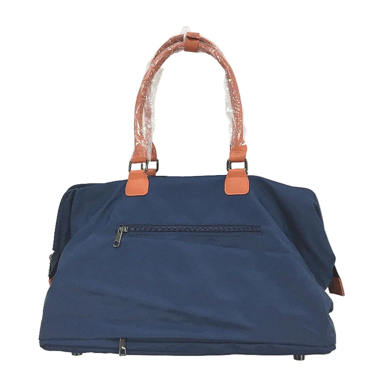 Mummy Treasures Diaper Bag Set Navy 5 Pce Inc Mat, Purse & Pacifier Pouch NEW - Image 2
