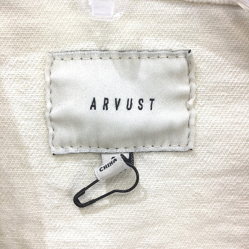 Arvust Sand Stone Denim Long Sleeve Button Up Heavy Shirt Mens Size Small NEW - Image 3