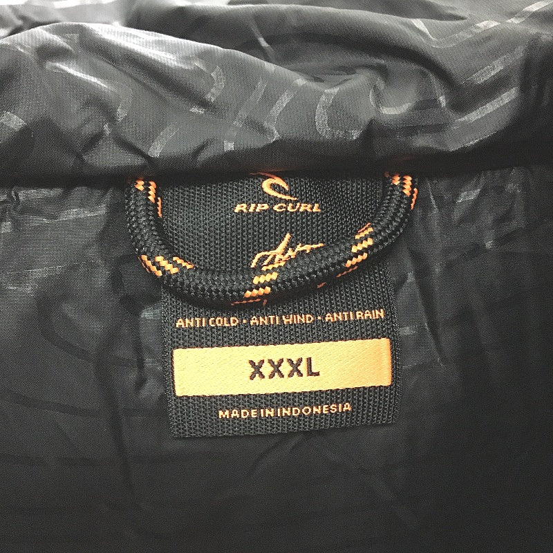 Rip Curl Black Anti Series Elite Hi Loft 600+ Down Hooded Puffer Coat Sz 3XL NEW - Image 7