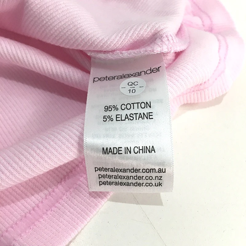 Peter Alexander Classic Pink Ribbed Tank with Shelf Bra Ladies Size XXS NEW - Image 5