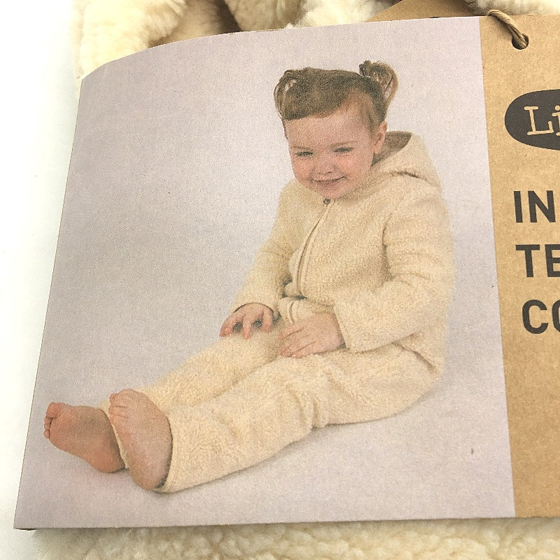 Lily & Dan Tan Infant Teddy Coverall One Piece Suit Babies Sze 2 18-24 Month NEW - Image 3