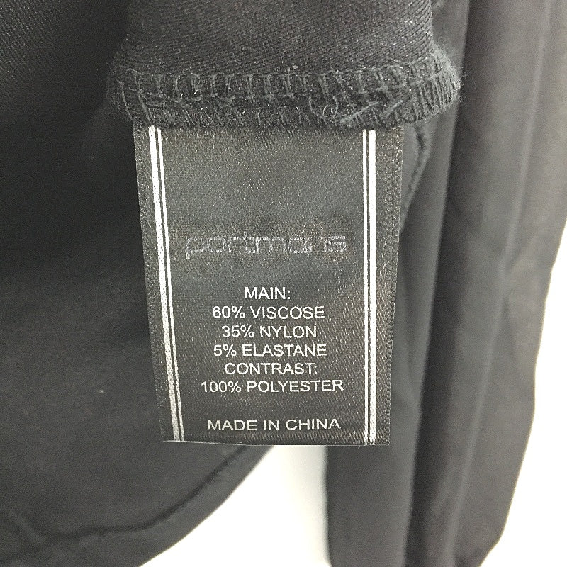 Portmans Kara Sweetheart Sheer Sleeve Black Ponte Top Ladies Size Small NEW - Image 5