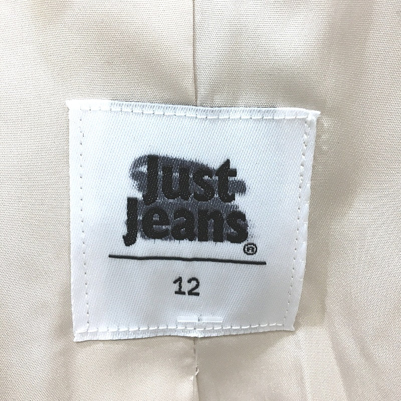 Just Jeans Regan Boxy Fit Cream White Jacket Ladies Size AU 12 NEW - Image 4