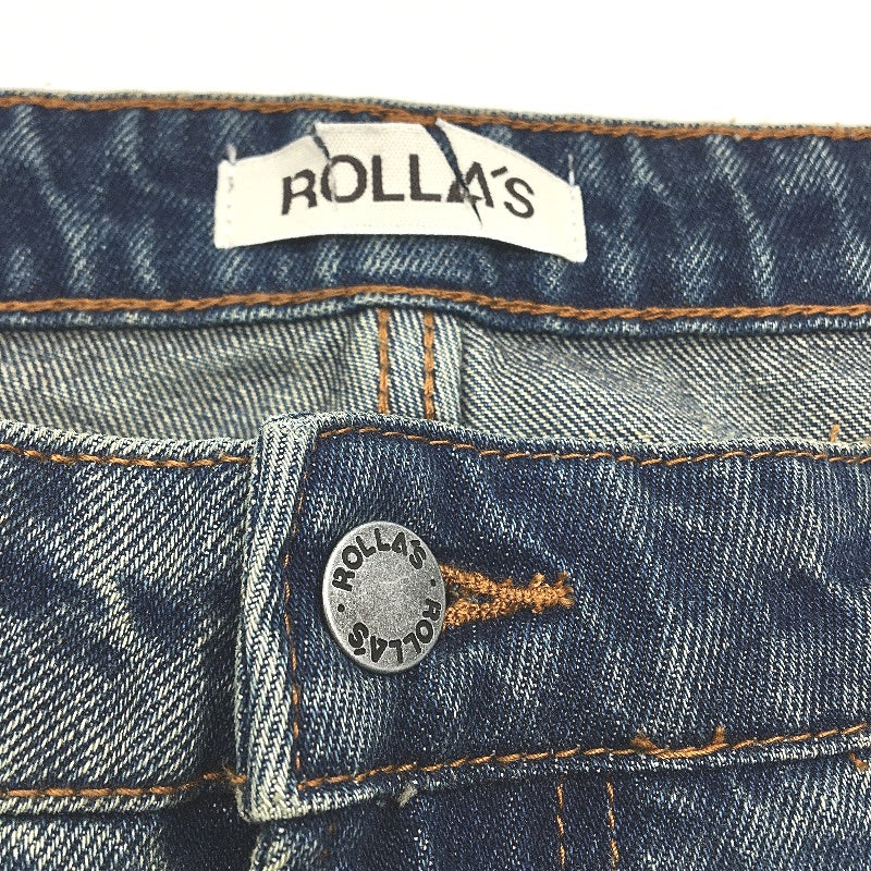 Rollas Ezy Torque Dark Vintage Indigo Denim Jeans Mens Size W36 L32 NEW - Image 3