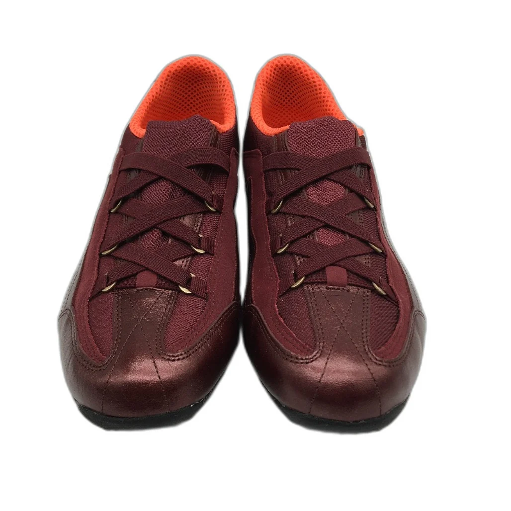 DKNY Mulberry Leather Empire Luxe Slip On Casual Sneaker Shoe Ladies Size 10 NEW - Image 2
