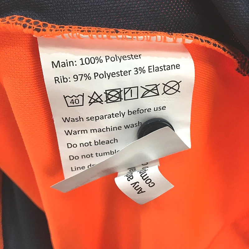 Hard Yakka Orange Hi-Vis Long Sleeve 2 Tone Light Work Shirt Ladies Size AU 10 - Image 4