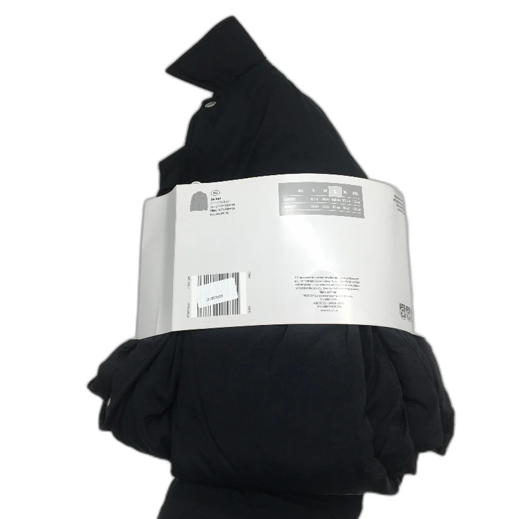 Westbay Black Classic Fit Winter Snap Button Jacket Mens Size L NEW - Image 2