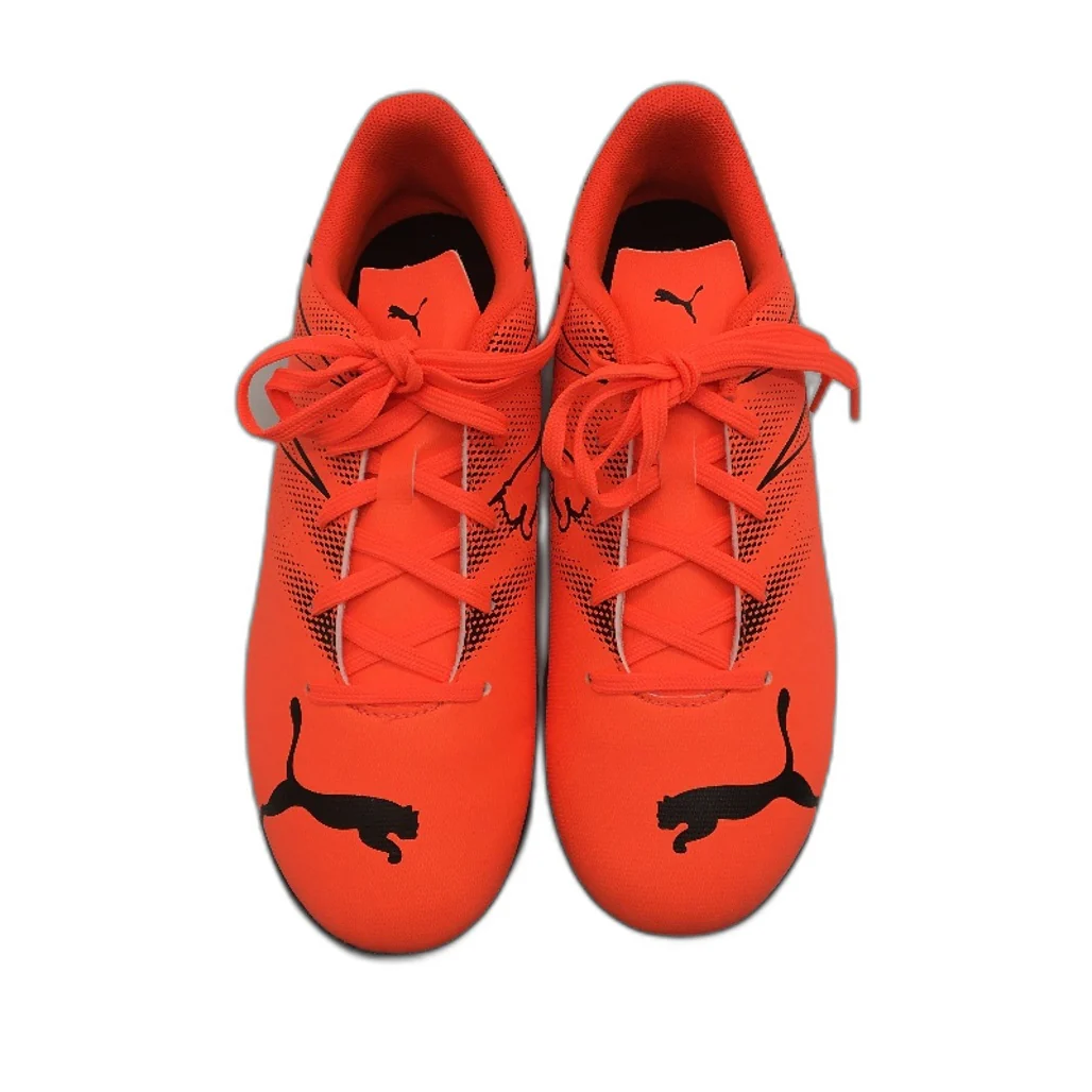 PUMA Junior Attacanto Neon Orange Sports Sneakers Youth Size US 6 UK 5 24cm NEW - Image 3