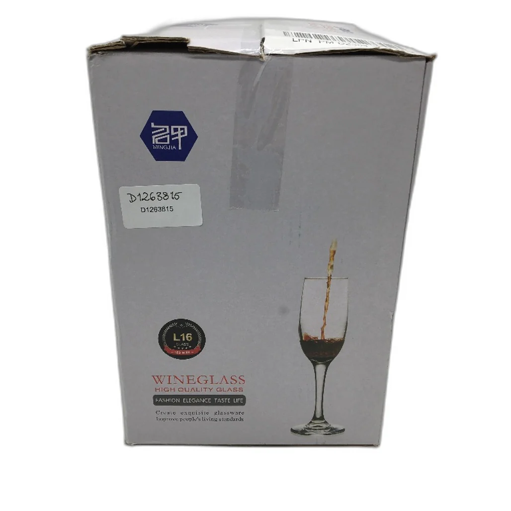 6 Pcs Stemmed Champagne Glasses Crystal Clear Sparkling Wine Glass Set - Image 6