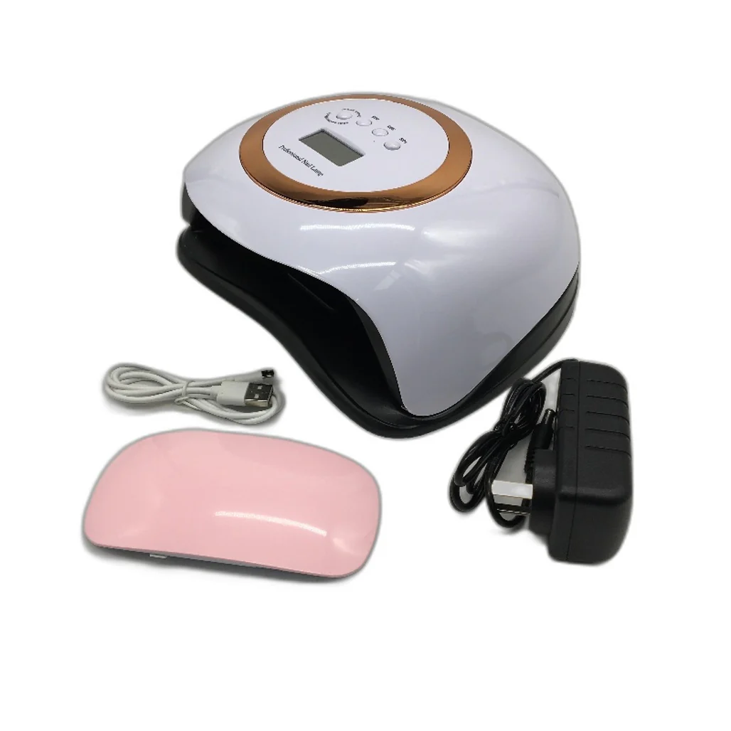 YESDEX BLUEQUE V1 168W 42 LED Professional Nail Curing Lamp White Gold NEW - Image 5