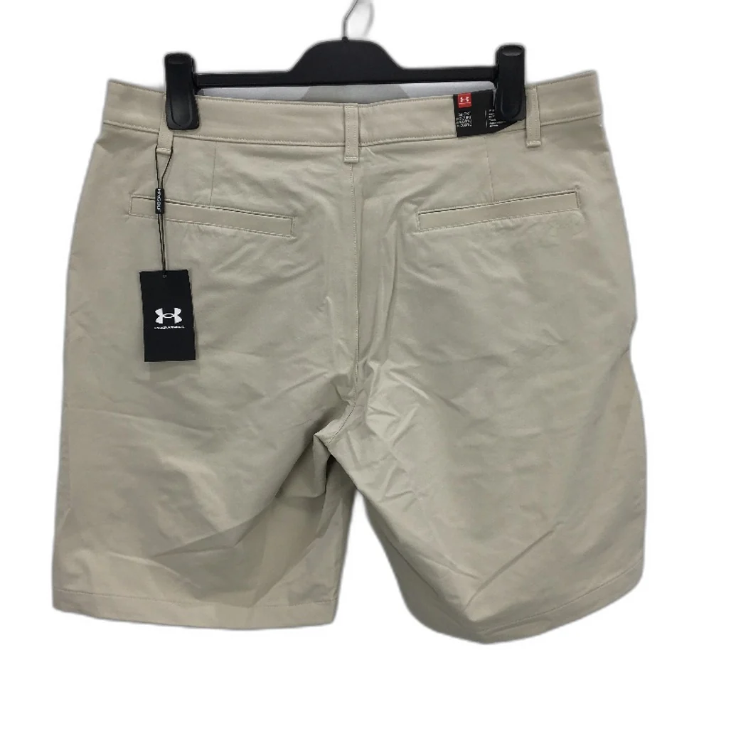Under Armour Matchplay 10 Inch Inseam Khaki Golf Shorts Mens Size 38 NEW - Image 2