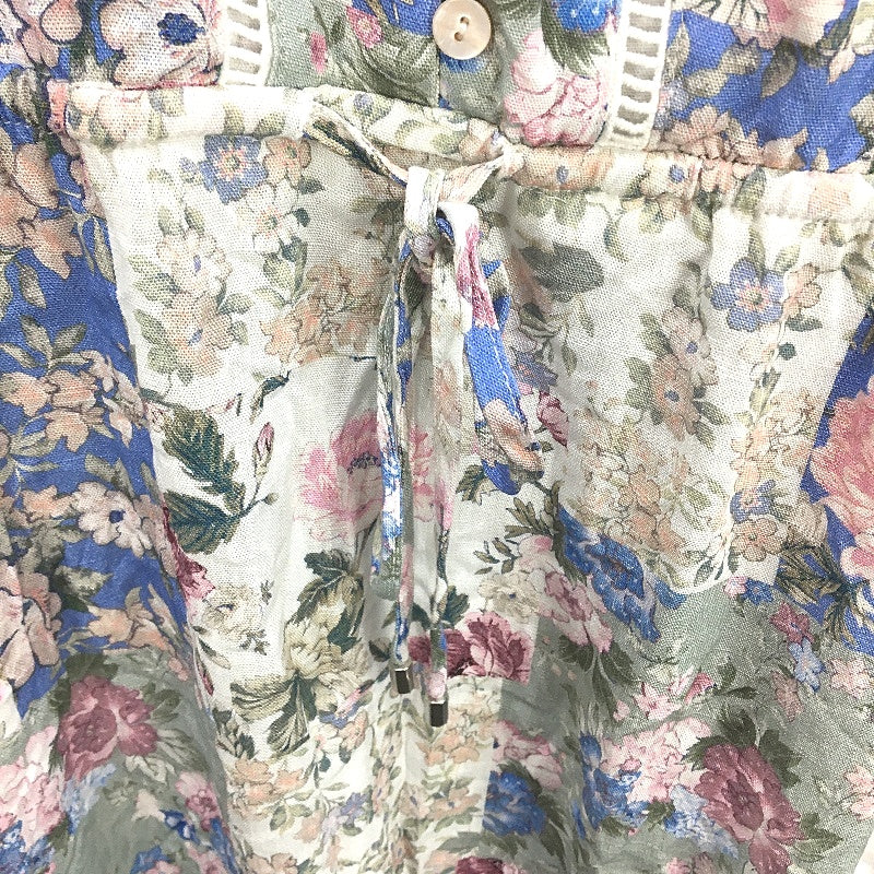 Just Jeans Margot Floral Patch Style Print Short Dress Ladies Size AU 12 NEW - Image 4