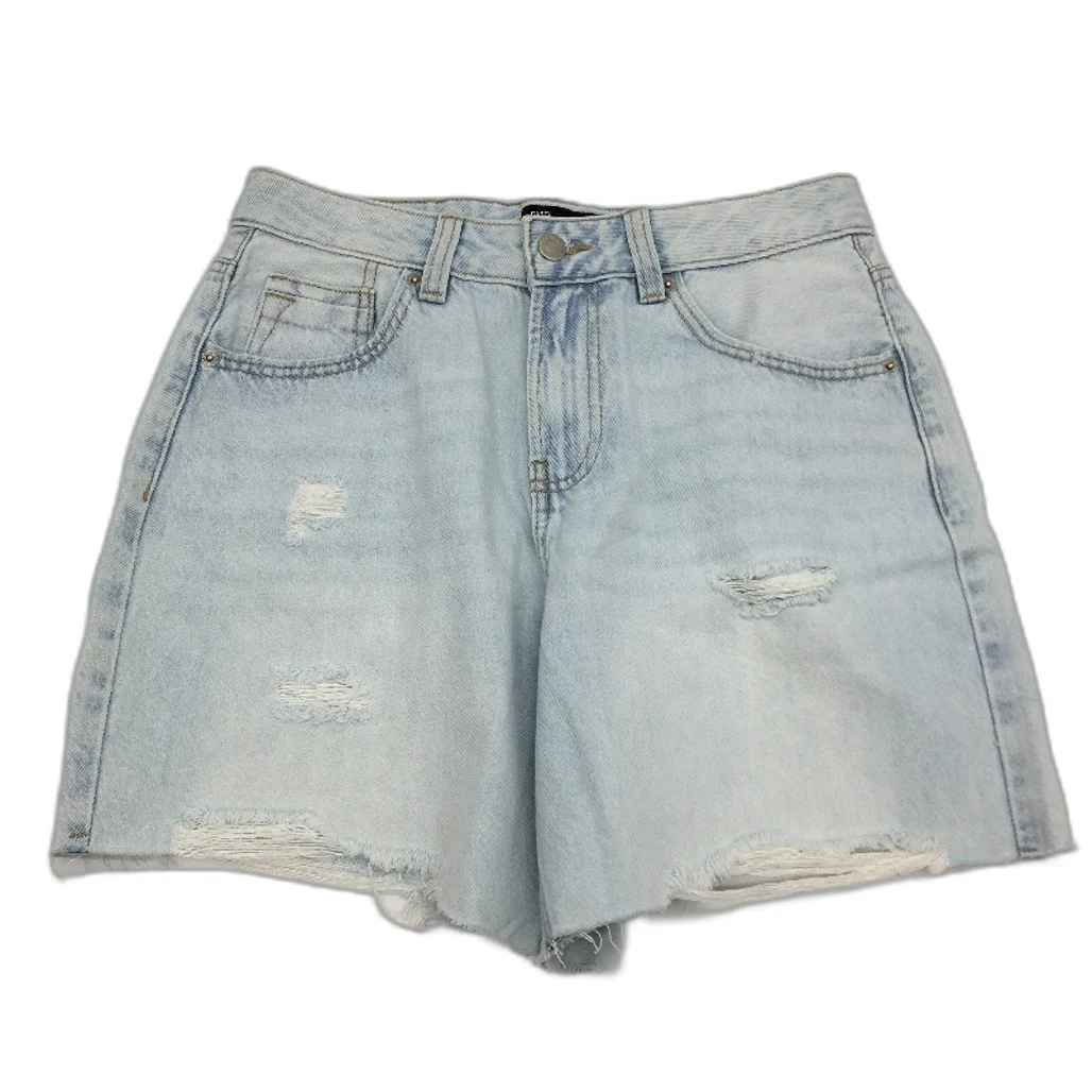 Jay Jays Casey Bermuda Bleached Blue Ripped Denim Shorts Ladies Size AU 8 NEW