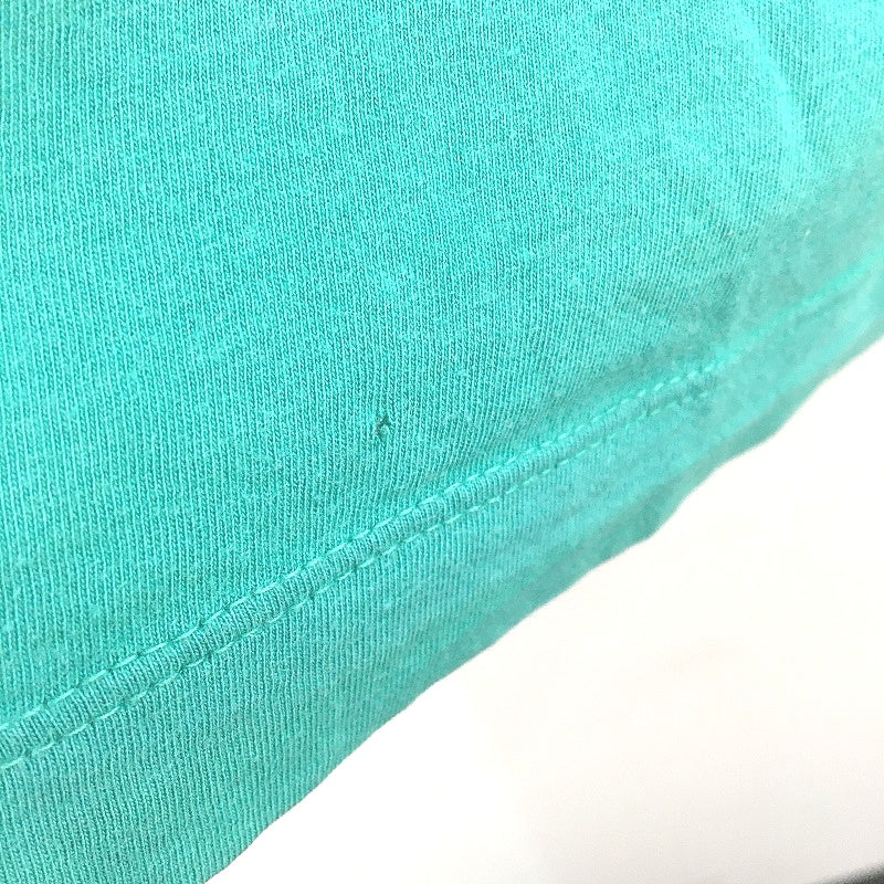 Nike Original Turquoise 100% Cotton Slim Fit Short Sleeve T Shirt Womens Size S - Image 4
