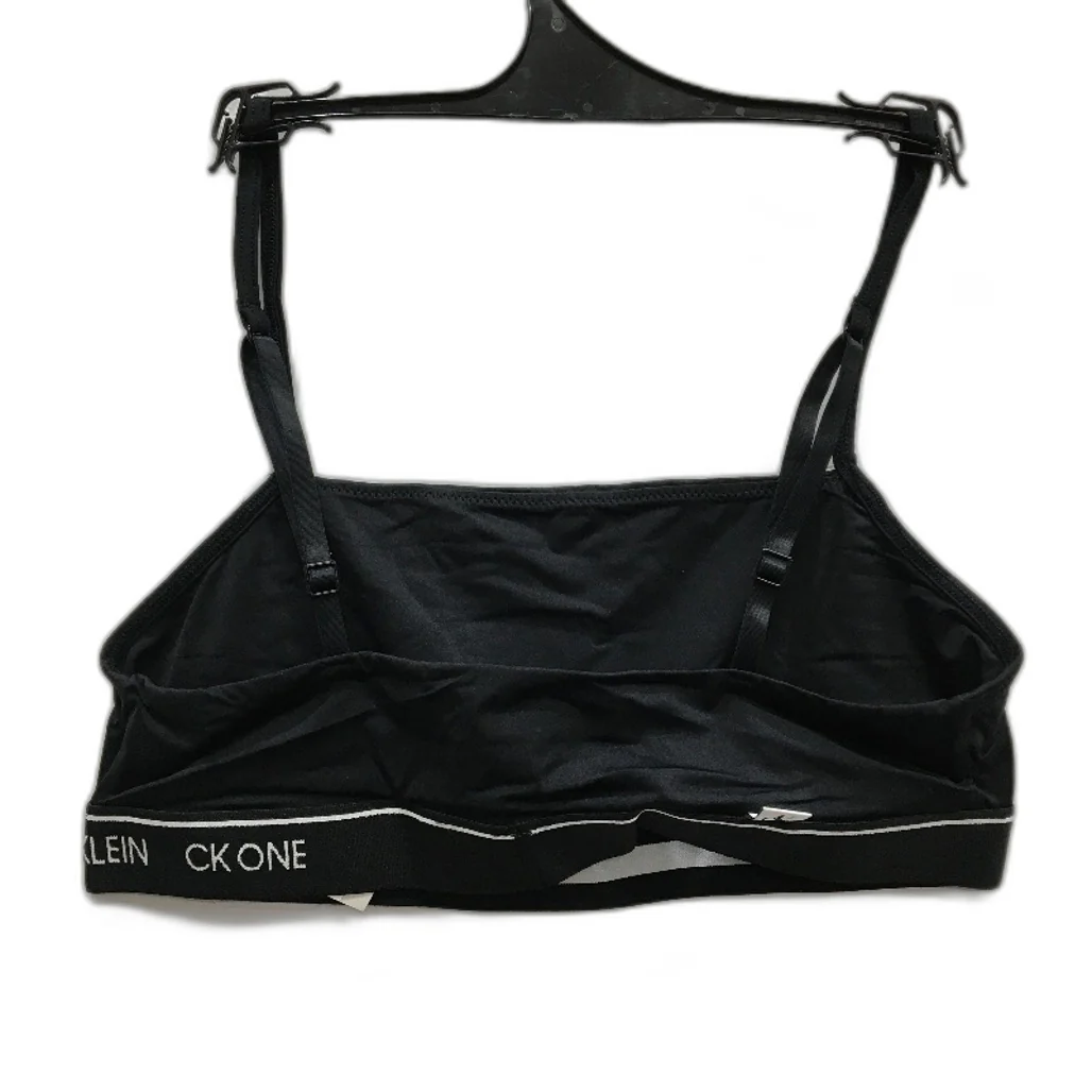Calvin Klein CK One Micro Unlined Wirefree Black Bralette Ladies Size Small NEW - Image 2