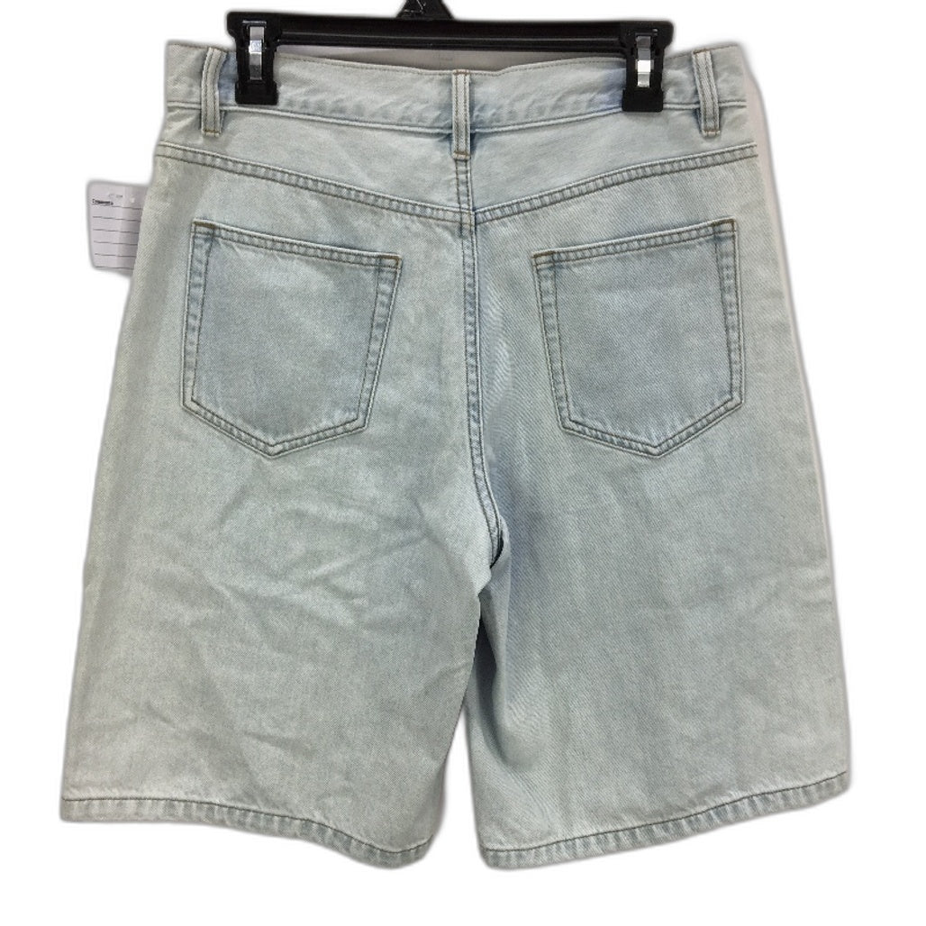 Grab Denim Sample High Waisted Light Blue Denim Jorts Ladies Size AU 10 NEW - Image 2