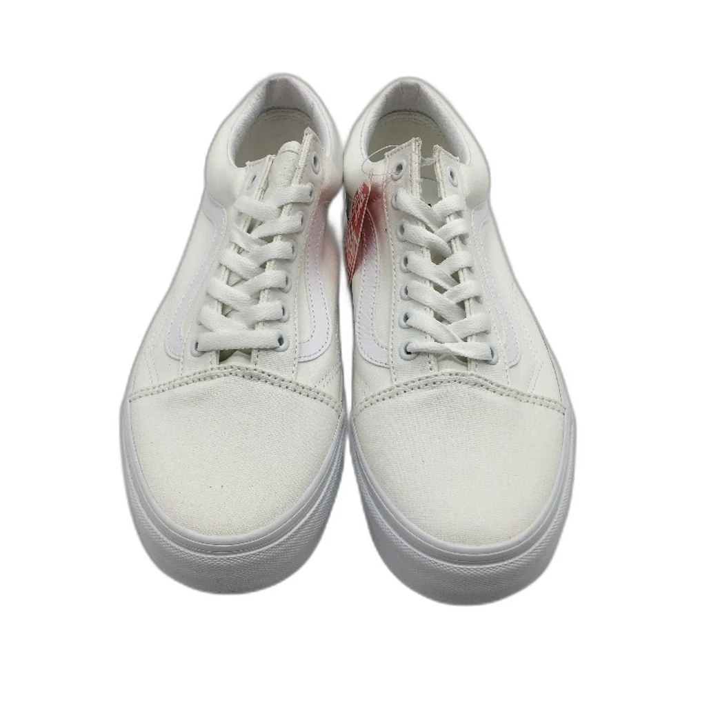 Vans True White Old Skool Lace Up Skate Shoes Mens Size US 12 EU 46 NEW - Image 2
