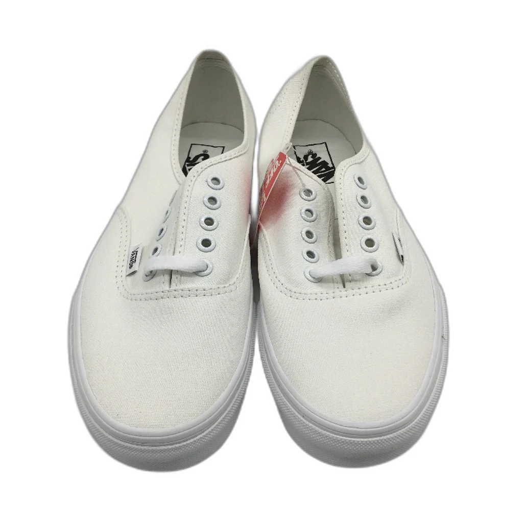Vans True White Authentic Lace Up Low Top Skate Shoes Unisex US M8 L9.5 EU40 NEW - Image 2
