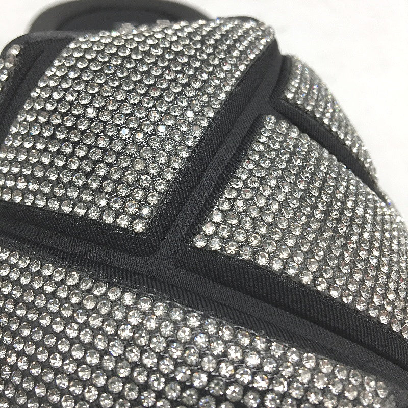 Holster Australia Sooth Black Glitter Detail Slide Sandals Ladies AU10 EU 41 NEW - Image 3