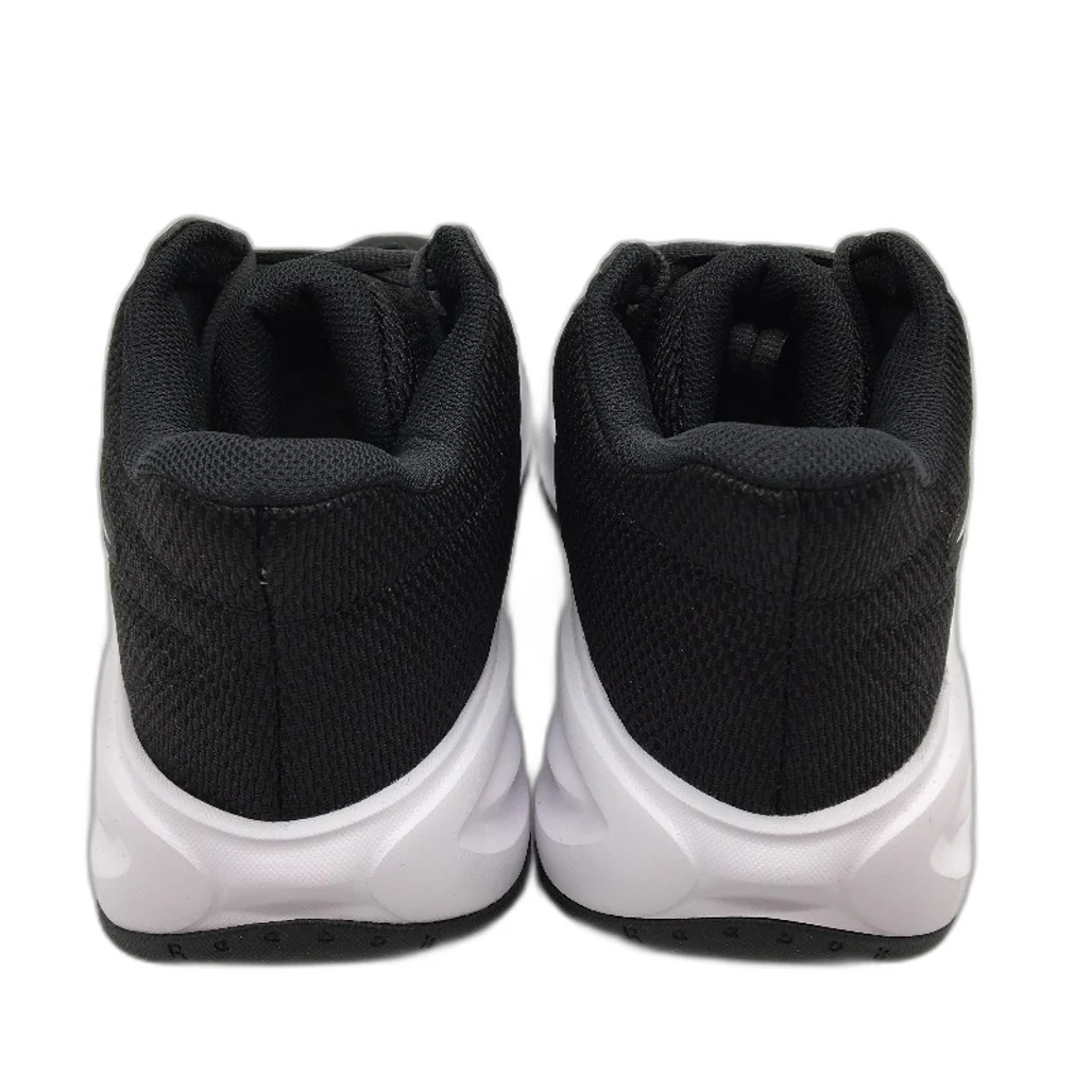 Reebok Press Black Fabric Basketball Sneakers Unisex US M9.5 W11 EU 42.5 NEW - Image 3