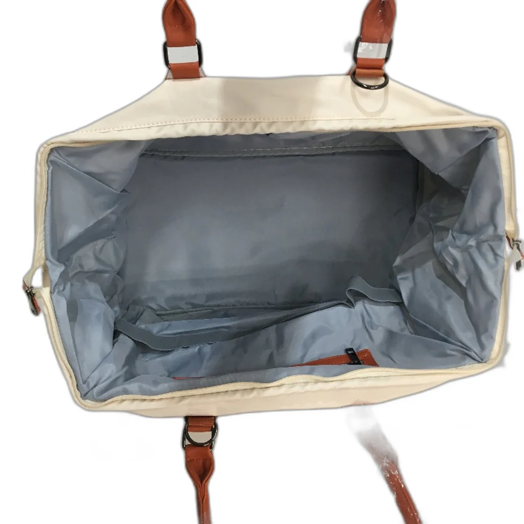 Mummy Diaper Bag With Pouches Pad & Adjustable Straps Large Capacity Beige NEW - Image 3