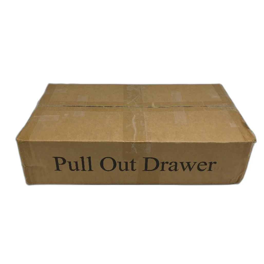 Pull Out Drawer Slide Out Shelf Cabinet Pantry Organiser Black NEW - Image 5