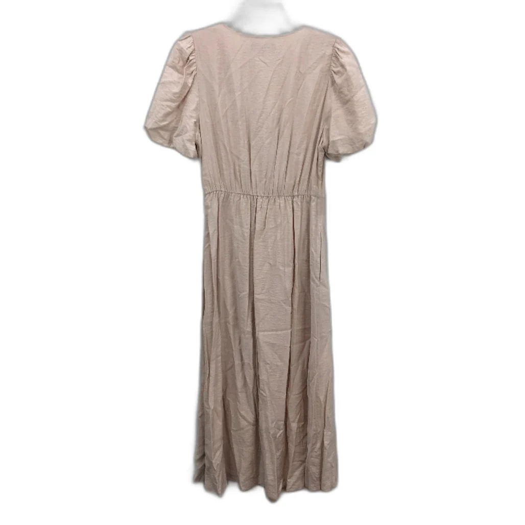 Basque Myer Blush Pink Fully Lined Short Sleeve A-Line Dress Ladies Size 10 NEW - Image 2