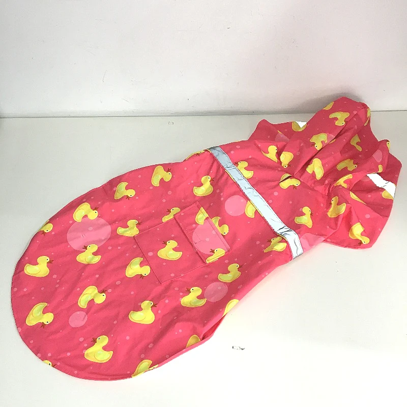 NACOCO Large Dog Raincoat Adjustable Rubber Duck Reflective Strip Size 2XL NEW - Image 3