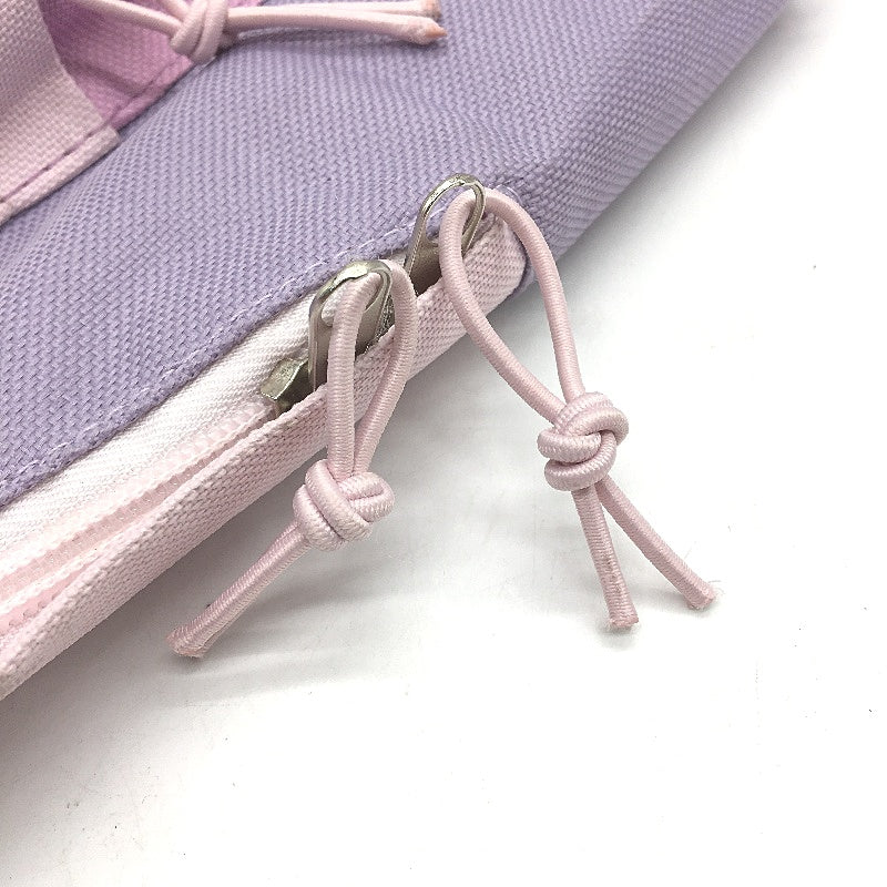 Dual Pink & Purple 14.5L Junior Classic Lightweight Kids Backpack 40cm NEW - Image 3
