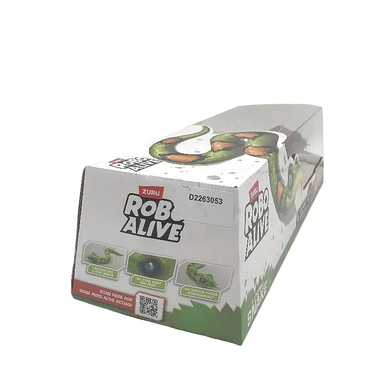 ZURU Robo Alive Light Up Slithering Robotic Snake Toy Battery Powered Red NEW - Image 3
