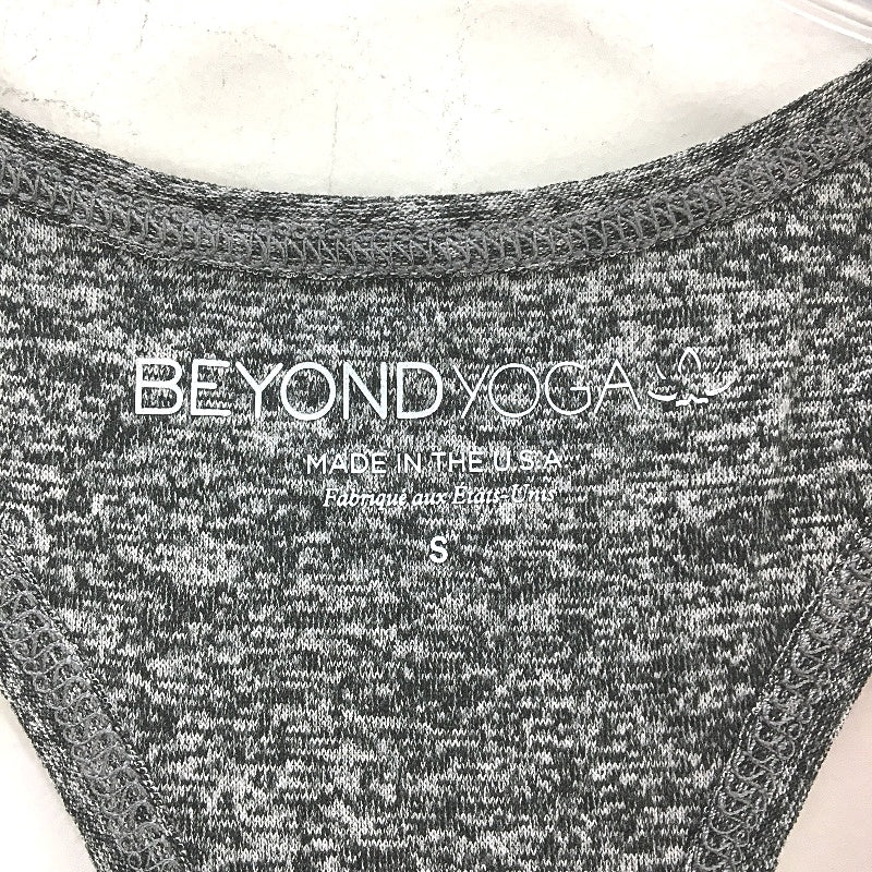 BeyondYoga Travel Lightweight Racerback Grey Marle Tank Ladies Size Small NEW - Image 4