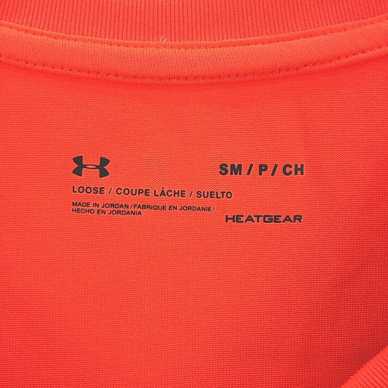 Under Armour Tech V Neck Neon Red Training Shirt Ladies Size Small NEW - Image 3