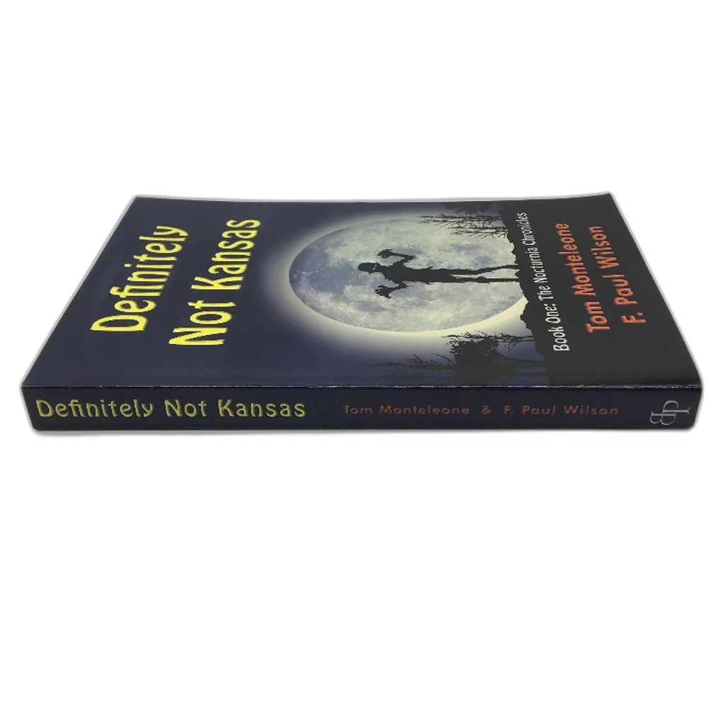 Definetely Not Kansas Book 1 Nocturnia Paperback Novel By Tom Monteleon NEW - Image 3