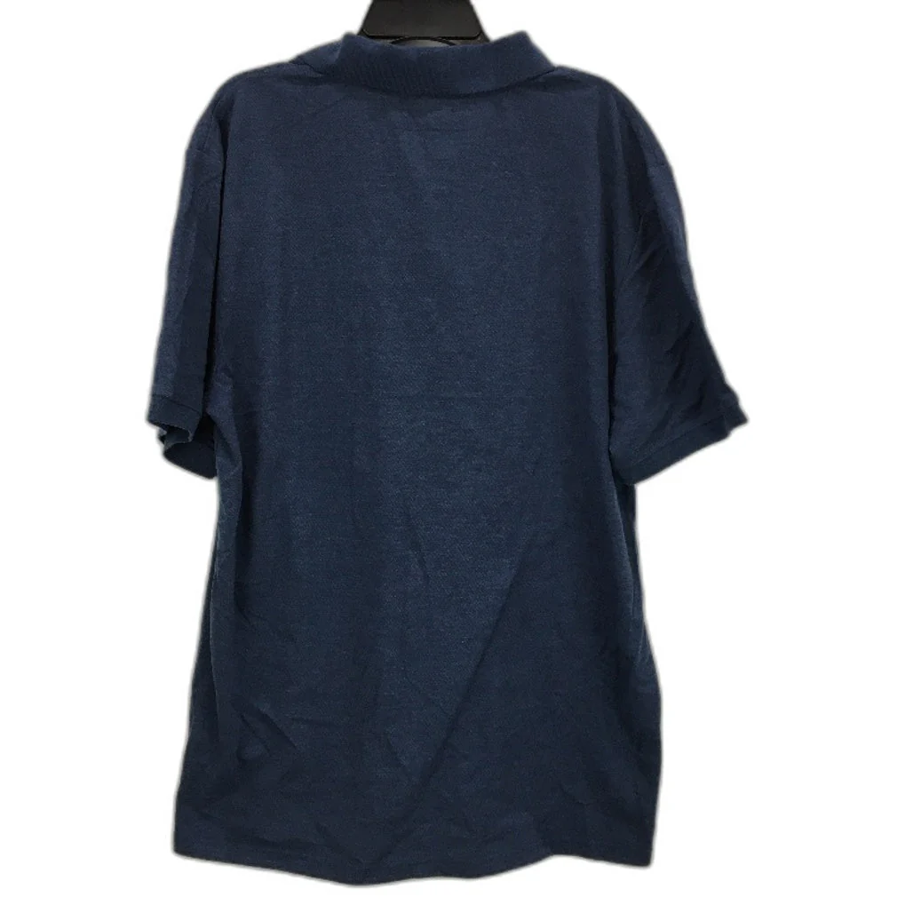 Jeanswest Dark Blue Cotton Blend Collared Polo Shirt Mens Size L NEW - Image 2
