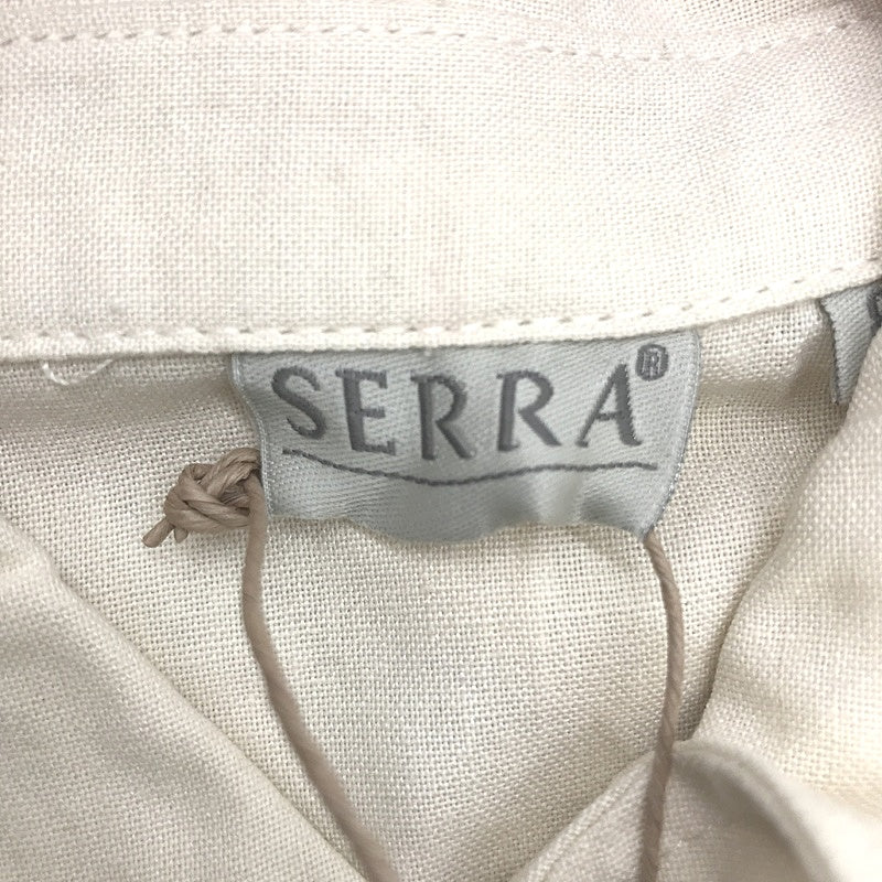 Serra Light And Cool Linen Blend Cream Cuff Sleeve Shirt Ladies NEW - Image 27